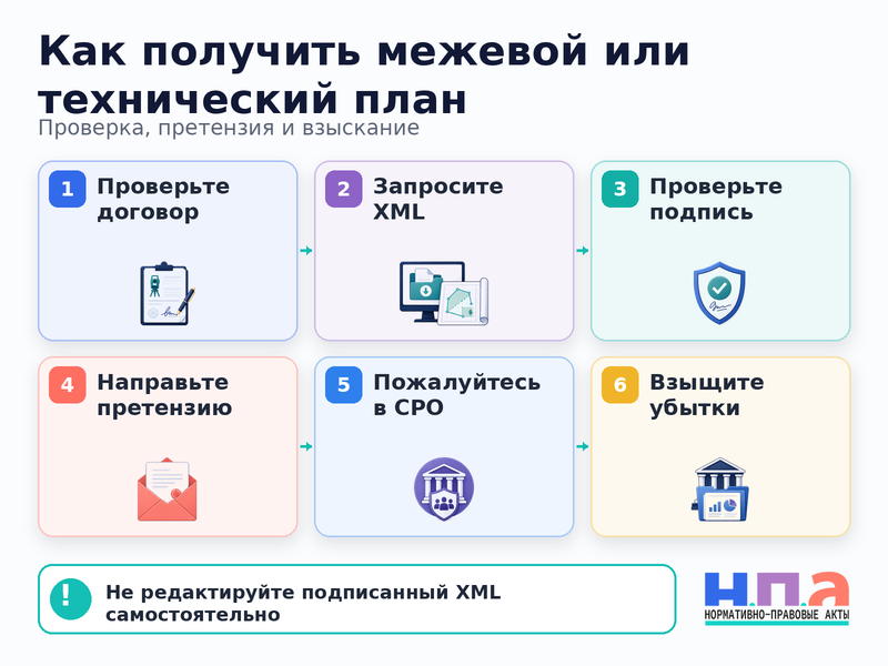 Кадастровый инженер не передает межевой или технический план после оплаты