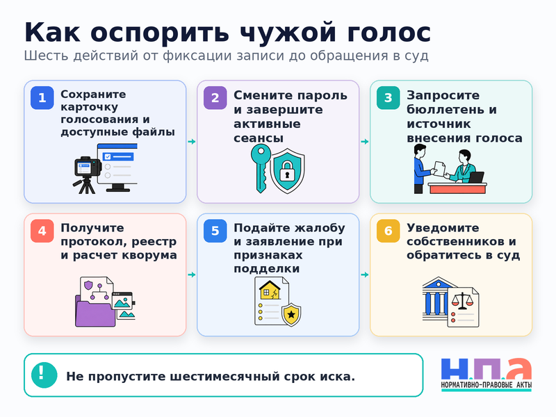 В электронном голосовании дома появился голос собственника, которого он не подавал
