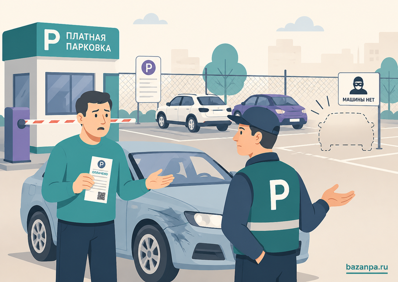 Автомобиль повредили или угнали с платной парковки отвечает ли владелец стоянки