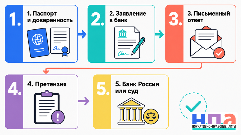 Банк не принимает нотариальную доверенность и требует личного присутствия клиента