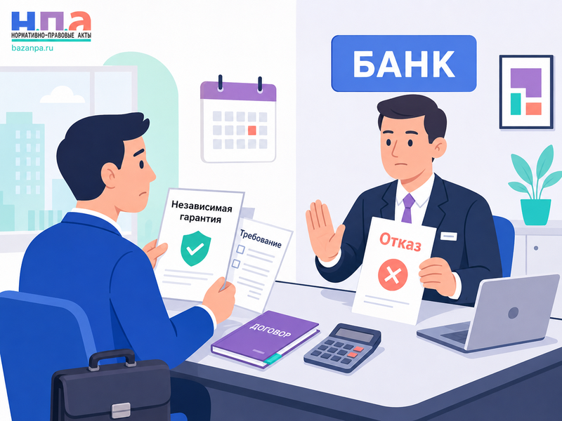 Банк отказался платить по независимой гарантии как взыскать сумму гарантии и убытки
