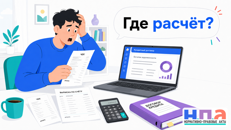 Банк отказывается выдать выписку по счёту или подробный расчёт кредитной задолженности