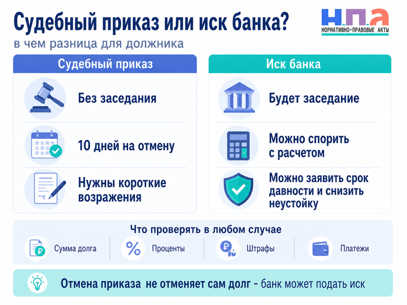 Банк подал в суд по кредиту что делать должнику