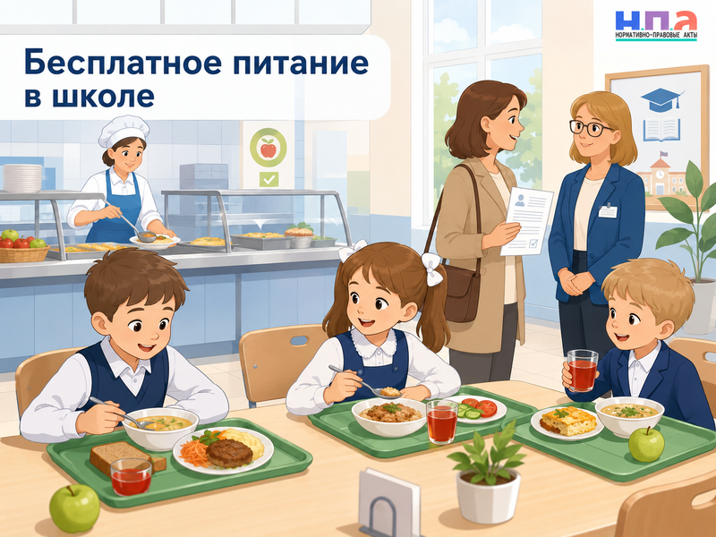 Бесплатное питание в школе кому положено и как оформить