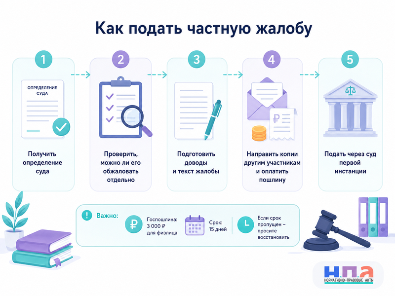Частная жалоба на определение суда какие определения можно обжаловать