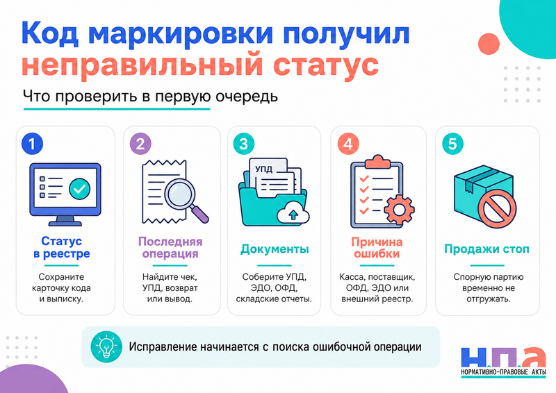 «Честный знак» ошибочно заблокировал коды, признал товар выбывшим или принадлежащим другой компании