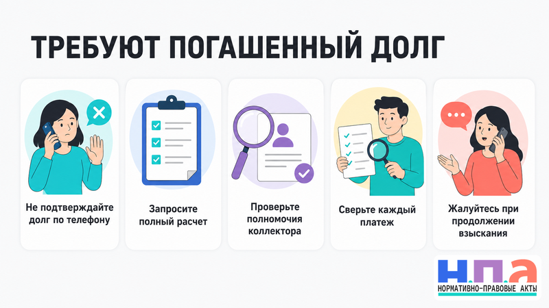 Что делать, если коллекторы не учитывают платежи и требуют закрытый долг