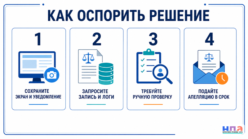 Что делать, если онлайн-прокторинг ошибочно выявил нарушение и аннулировал экзамен