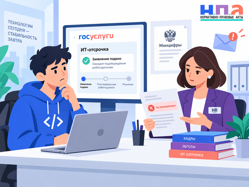 Что делать, если работодатель не подал сотрудника на ИТ-отсрочку
