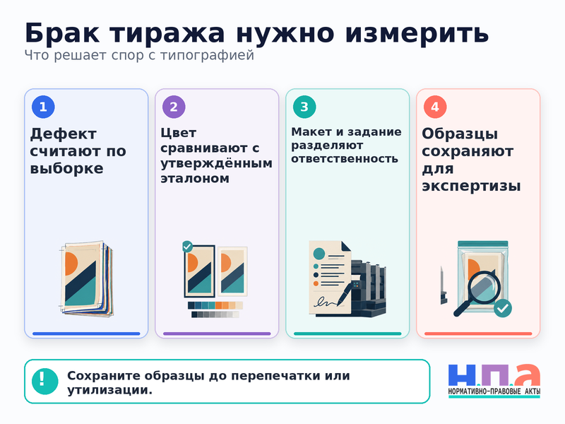 Что делать, если типография испортила тираж и сорвала рекламу