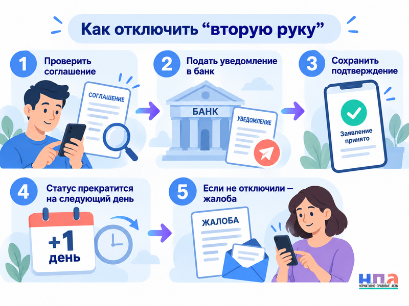 Что увидит помощник в сервисе «второй руки» и как его отключить