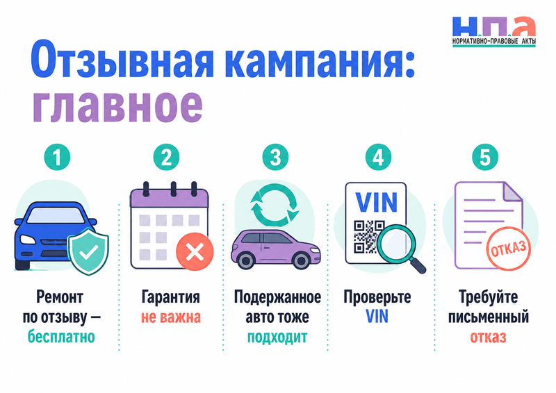 Дилер отказался бесплатно ремонтировать автомобиль по отзывной кампании