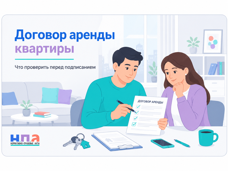 Договор аренды квартиры что проверить перед подписанием