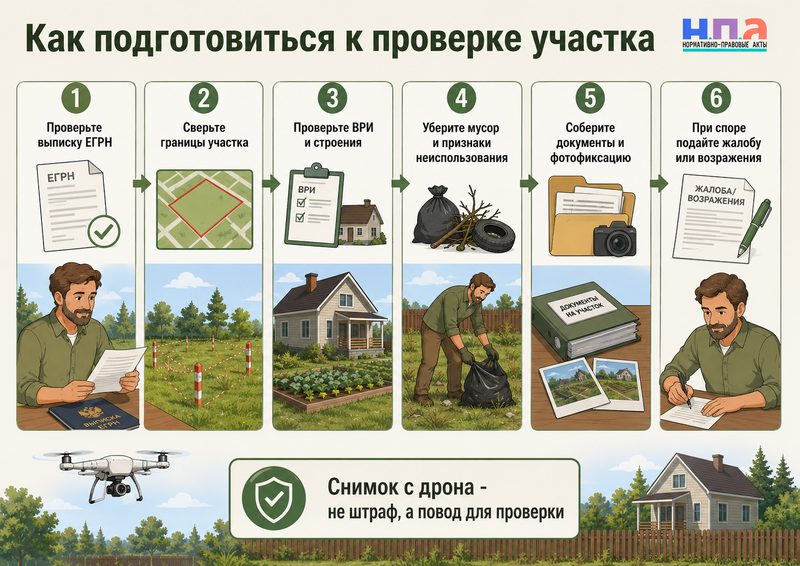Государственный земельный контроль с 1 октября 2026 года кого могут проверить и как подготовиться