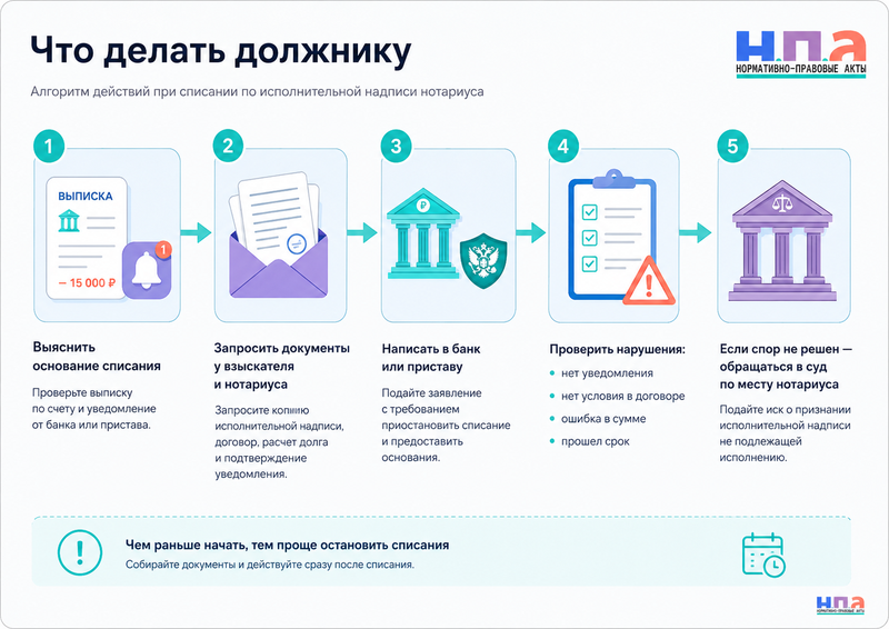Исполнительная надпись нотариуса как отменить взыскание