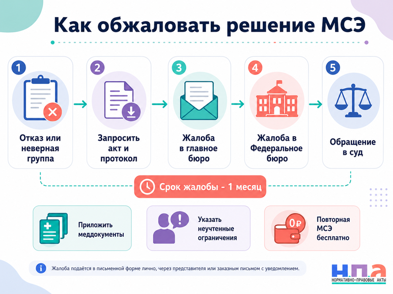 Как оформить инвалидность и обжаловать решение медико-социальной экспертизы