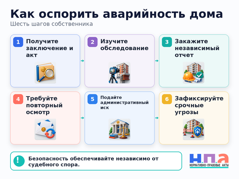 Как оспорить заключение межведомственной комиссии по дому