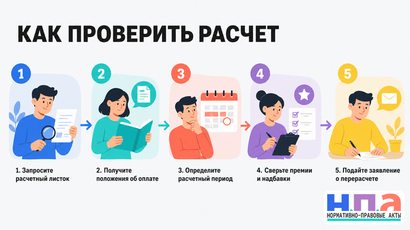 Как пересчитать средний заработок, если исключили премии и надбавки
