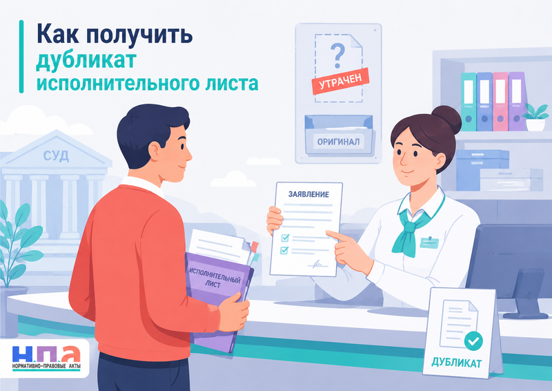 Как получить дубликат исполнительного листа