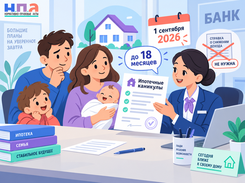 Как получить ипотечные каникулы после рождения второго ребенка