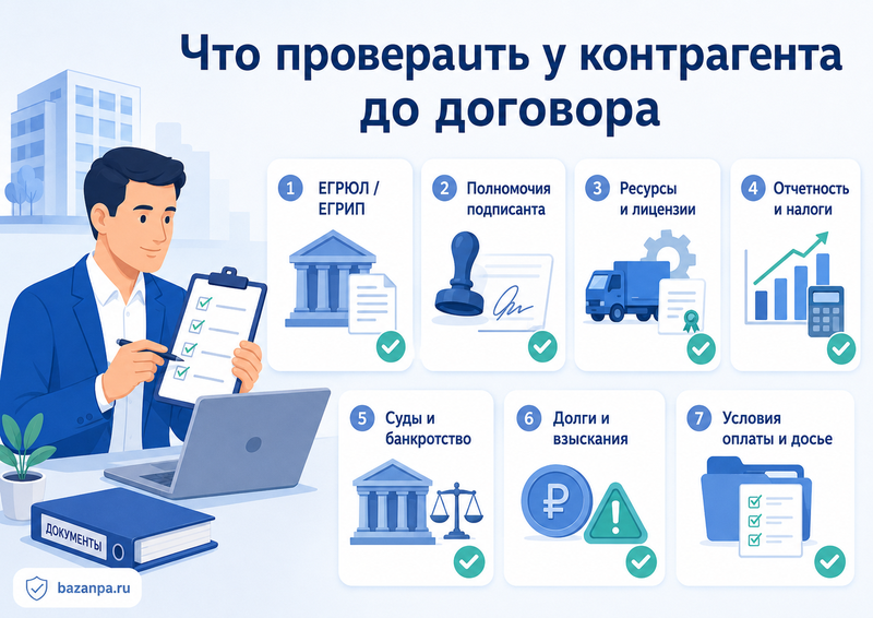 Как проверить контрагента и проявить должную осмотрительность