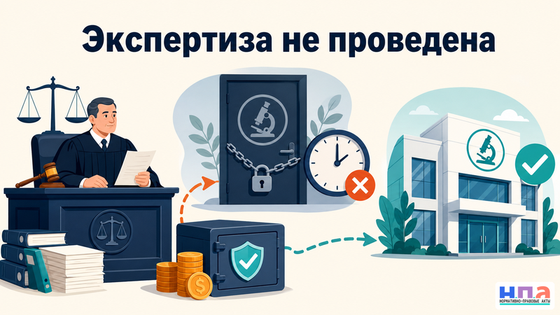 Как сменить эксперта и вернуть деньги за непроведённую судебную экспертизу