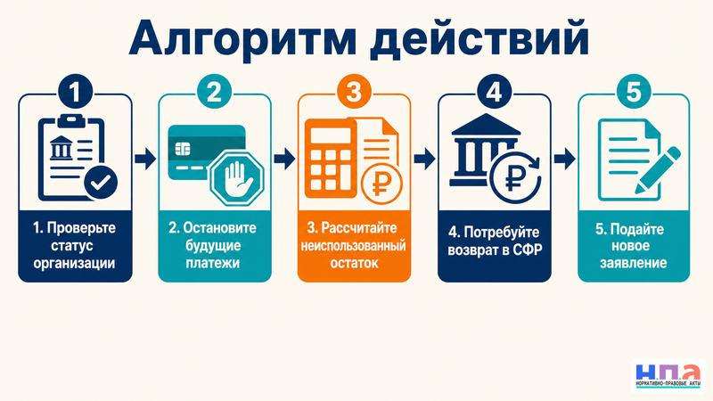 Как вернуть маткапитал, если учебная организация закрылась