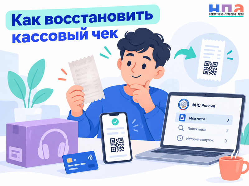 Как восстановить кассовый чек, если он потерян или выцвел