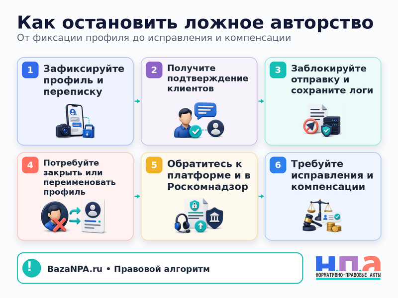 Компания пишет клиентам от имени бывшего сотрудника как прекратить использование