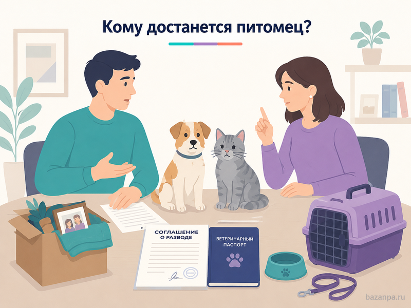 Кому достанется собака или кошка после развода собственность, расходы и общение