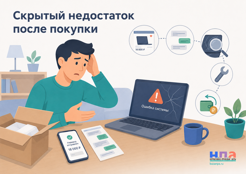 Купили товар у частного продавца на Авито: можно ли вернуть покупку со скрытыми недостатками