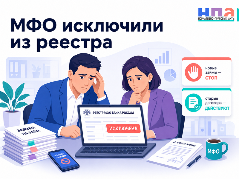 МФО ошибочно исключили из реестра Банка России - можно ли выдавать новые займы и что будет со старыми договорами