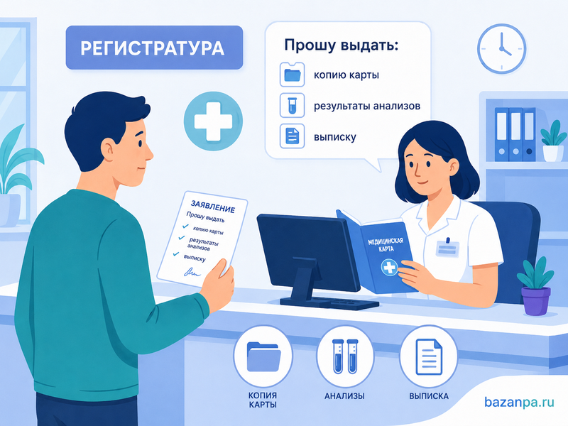 Медицинская организация не выдает карту, результаты анализов или выписку как получить документы