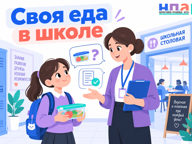 Может ли школа запретить ребёнку приносить еду из дома