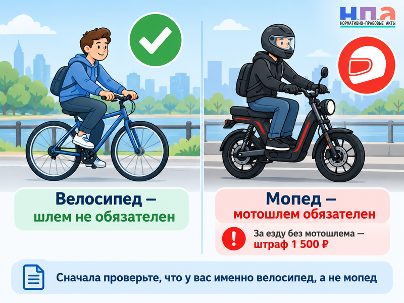 Можно ли ездить на велосипеде без шлема взрослым и детям