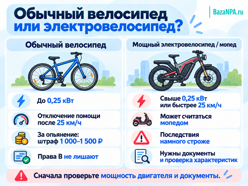 Можно ли ездить на велосипеде пьяным и могут ли лишить прав