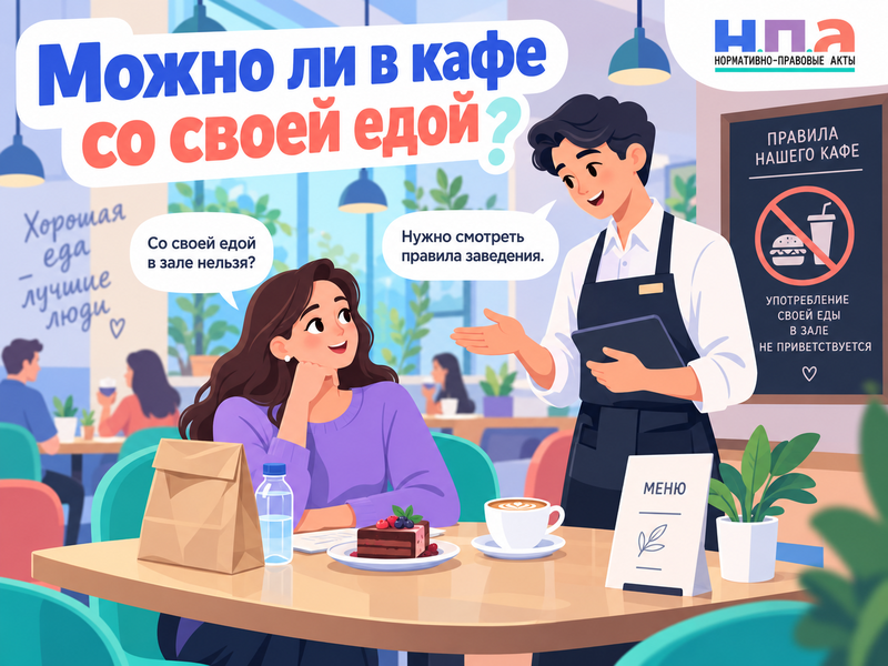 Можно ли прийти в кафе со своей едой