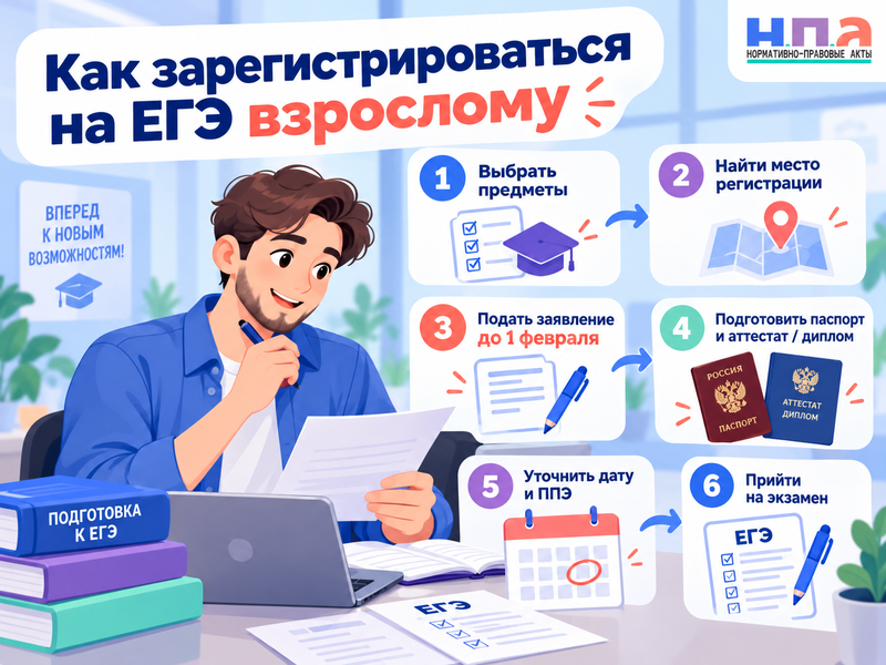 Можно ли взрослому сдать ЕГЭ как выпускнику прошлых лет