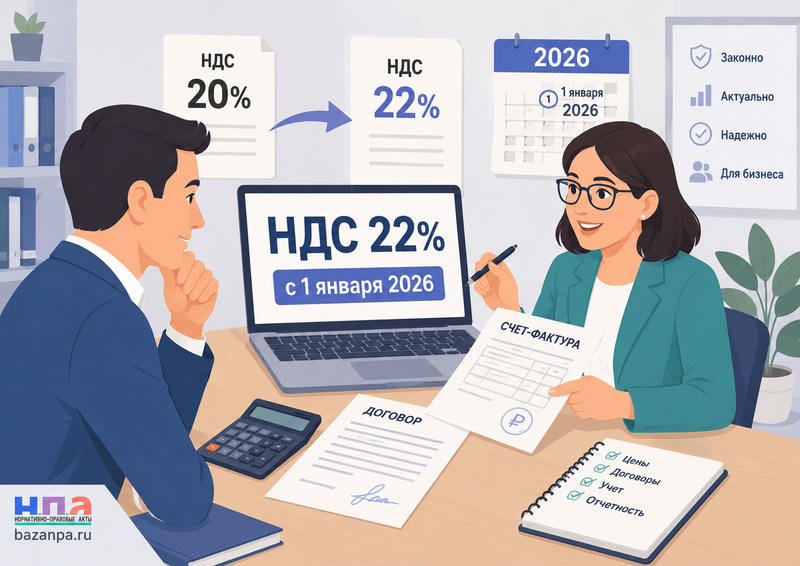 НДС 22% в 2026 году: авансы, переходящие договоры, возвраты, счета-фактуры и кассовые чеки
