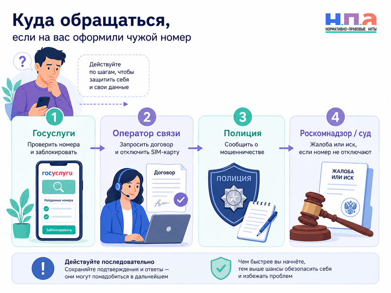 На вас оформили чужие SIM-карты как проверить номера и отключить их