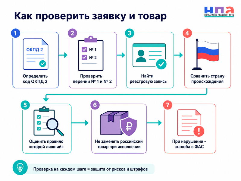 Национальный режим в закупках с 1 июля 2026 года запреты, ограничения и правило «второй лишний»