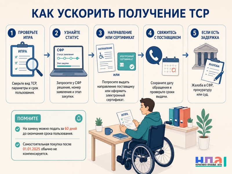 Не выдают технические средства реабилитации инвалиду как ускорить получение и вернуть расходы