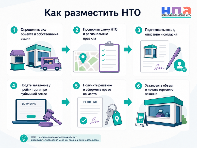 Нестационарный торговый объект с 1 сентября 2026 года