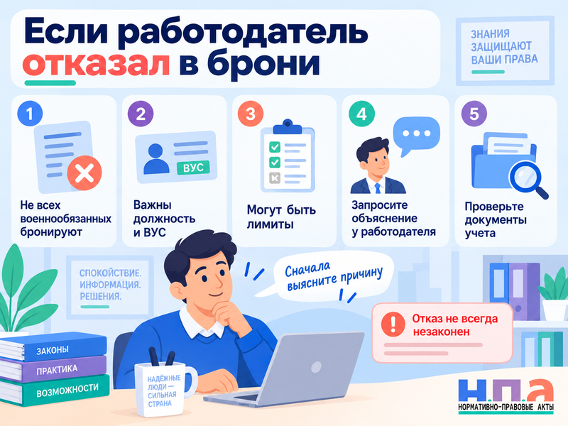 Обязан ли работодатель забронировать всех военнообязанных работников