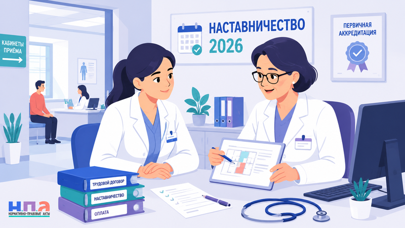 Обязательное наставничество и отработка выпускников-медиков в 2026 году