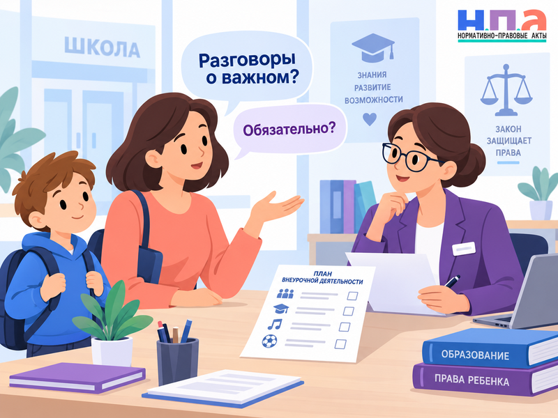 Обязательны ли «Разговоры о важном» в школе