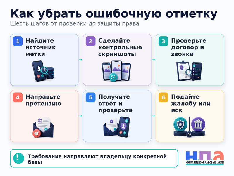 Определитель номера пометил телефон компании как спам или мошеннический