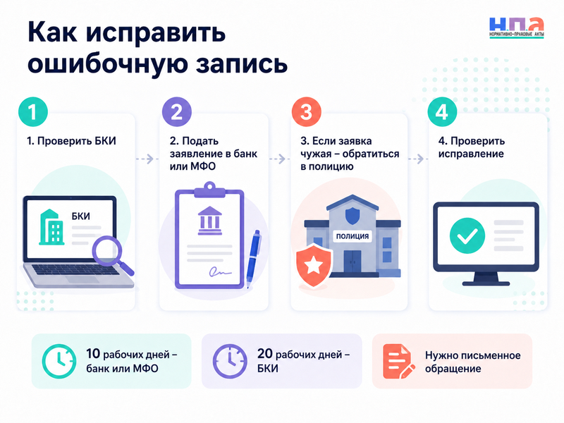 Отметка о мошенничестве в кредитной истории с 1 июля 2026 года
