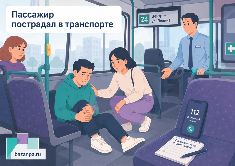 Пассажир пострадал в автобусе, поезде или метро как оформить происшествие и получить страховую выплату