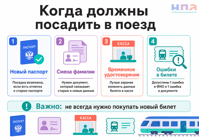 Пассажира не пустили в поезд после замены паспорта или смены фамилии как вернуть деньги